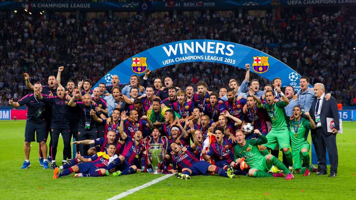 Fc Barcelona Photo Barca Are European Champions Rt To Celebrate Tripl3t Campionsfcb Http T Co Gxqjc6e97a