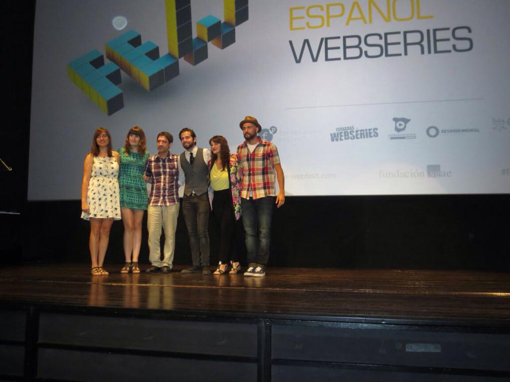 Parte del equipo de #FEW2 presente en <a href="/LASALABERLANGA/">SALA BERLANGA</a> con el presentador <a href="/mcamposgalan/">Miguel Campos</a> ¡Gracias por la jornada!