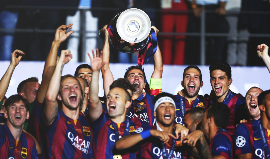 Twittos_FCB's tweet photo. [#LDC] Champions d'Europe. http://t.co/6SySQSmJnR