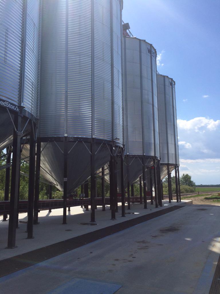 HerbertLTracy's tweet image. Torch River Rail in Choiceland, SK. It's amazing what determined SK farmers can accomplish. #farmwriters