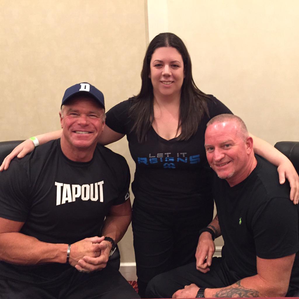 My favorite tag team then, now, forever.   @RealBillyGunn @WWERoadDogg #LegendsOfTheRing #WWE