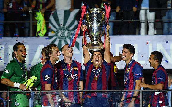 Luis Suarez’s Barcelona success: The key moments of a treble season | <a href="/ghostgoal/">Adam Bate</a> skysports.tv/Z0nEjY