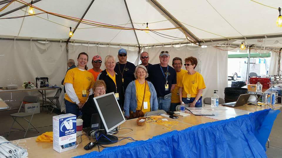 Great work to all our #AirFest15 volunteers!  Thank you!!