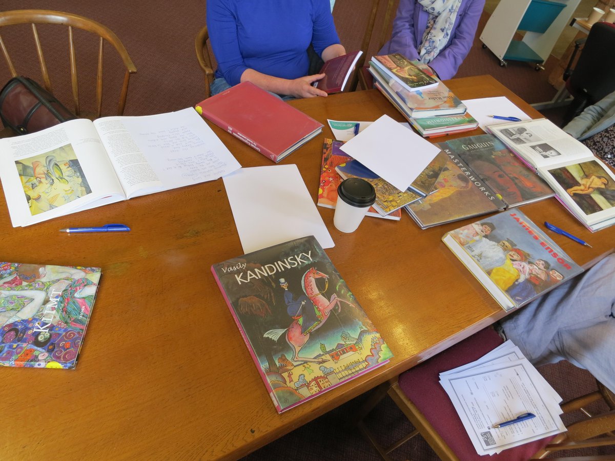 chiayu7854's tweet photo. Amazing experience! Chris Tutton: Poetry of Art Workshop. Thanks Lucy for creating my first poem with me! @BigBookend http://t.co/0d4ZQTz4EW