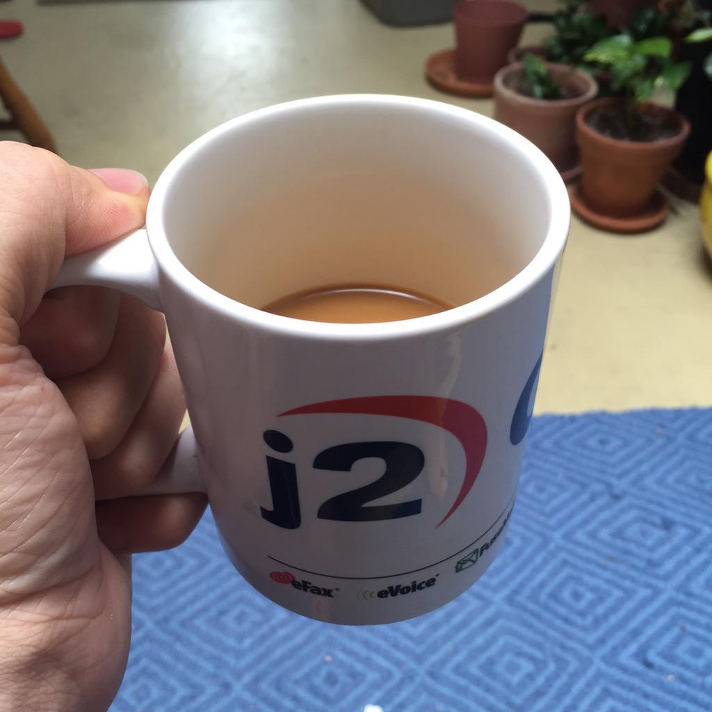 LitzenUp's tweet photo. Enjoying a cold brew coffee from my @j2global mug. #j2 #j2Global http://t.co/FvYWTBibvp