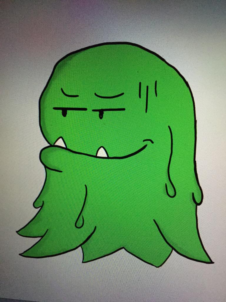 GichaelMee's tweet photo. Why so smug Sammy the Slime? #9IST2015 http://t.co/tddfbQNyhb