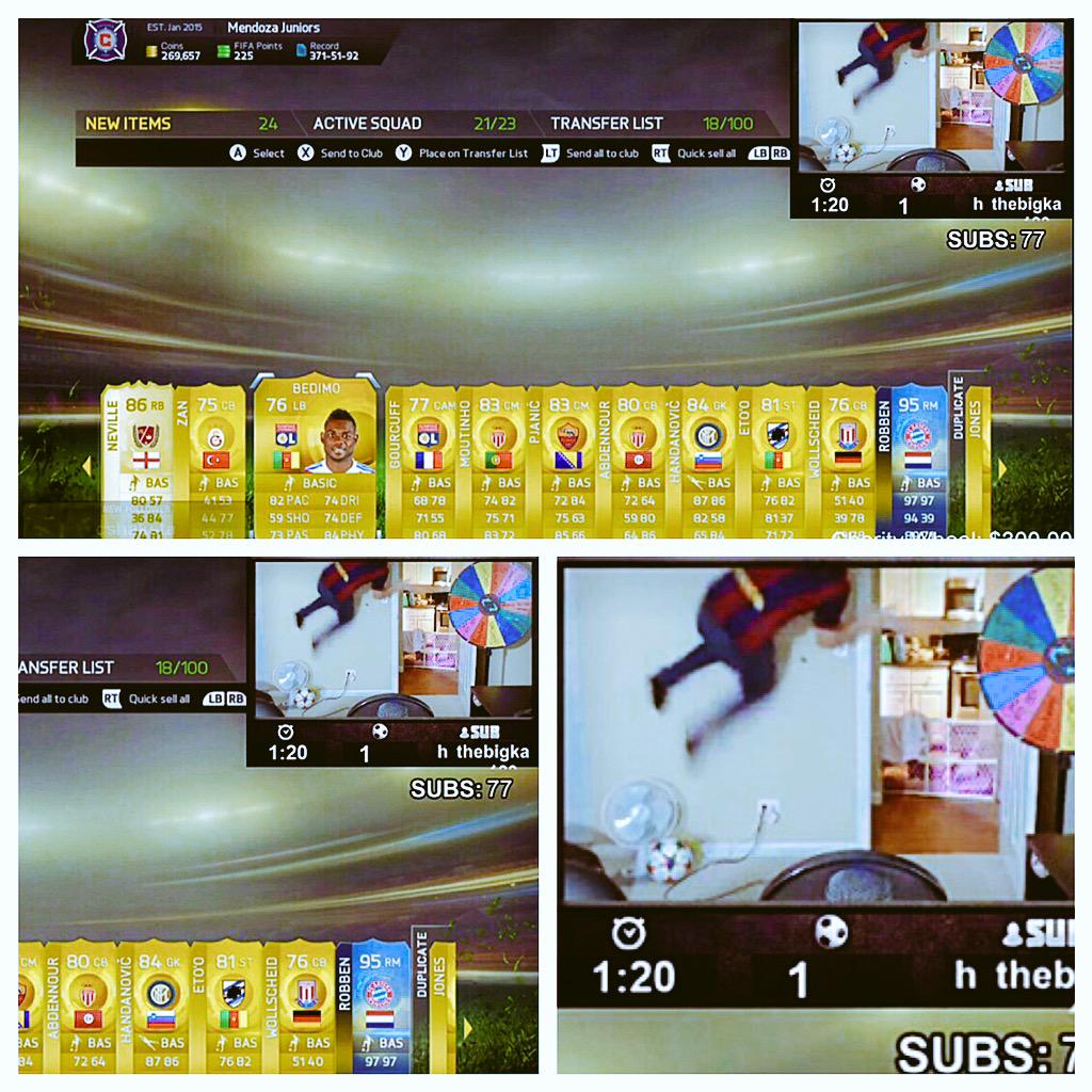 Castro1021's tweet image. When you think you packed a legend but also find a ch33ky 95 TOTS ROBBEN in the same pack...

Gotumm.

#NoEraPenal :P