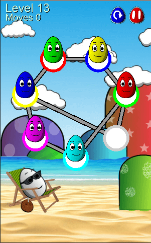 illusioncode's tweet photo. #EggScramabled Match every colored egg with it's nest. #screenshotsaturday #illusioncode #gamedev #Game #gamedesign http://t.co/o1UetM8SXl