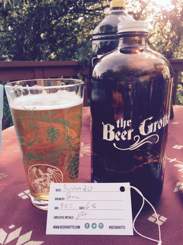 kreaume's tweet photo. Loving @StoneBrewingCo #ruination2.0 from @TBGAnnArbor with @jpogue1 http://t.co/upfWcatiKl