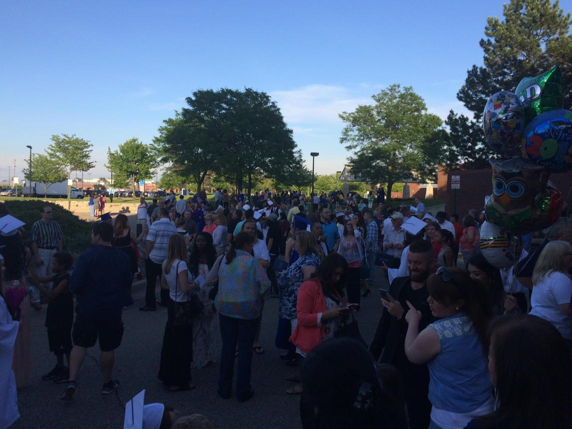 And it's official.  The Lamphere Class 2015 has graduated!
#wearelamphere