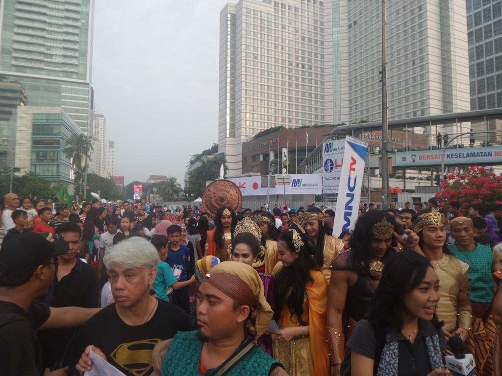 Serial &amp; arak2an yg dilkkn oleh cast #Arjuna jg merpkn rprsentasi kearifan lokal. Mknya sksikan mulai besok pkl 21.00