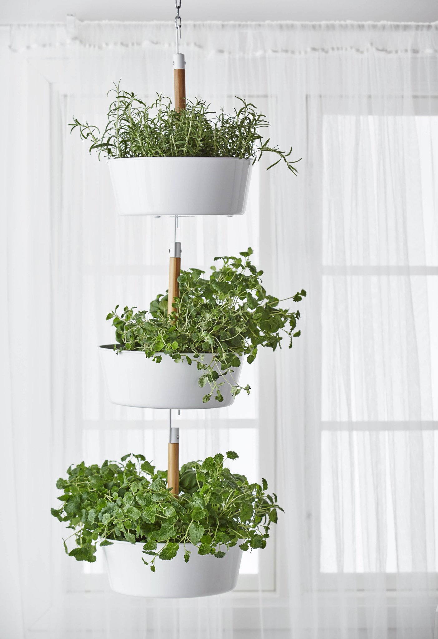 IKEA on "Create a vertical garden for fresh herbs with his BITTERGURKA planter. http://t.co/K6Rv99i4KI / Twitter
