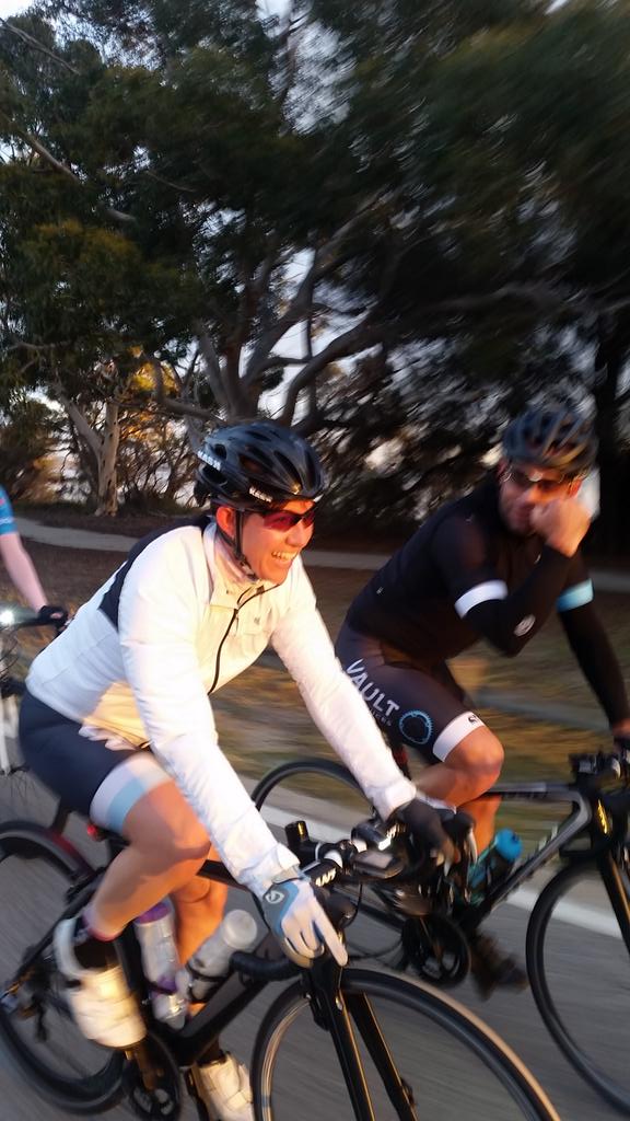 BecWheadon's tweet photo. @Livcycling_aus @lazerhelmets @HallWomen @Aurecon @GoodearthHotel beautiful morning for the Liv womens ride 😁 http://t.co/c77Zsnw0MZ