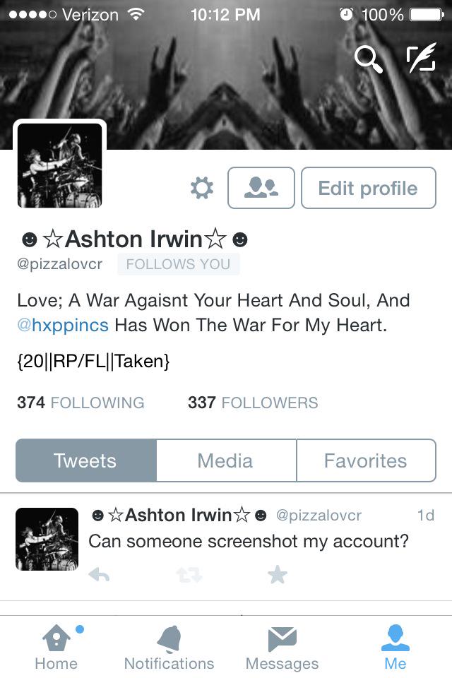 Twitter is so broken that I follow myself.