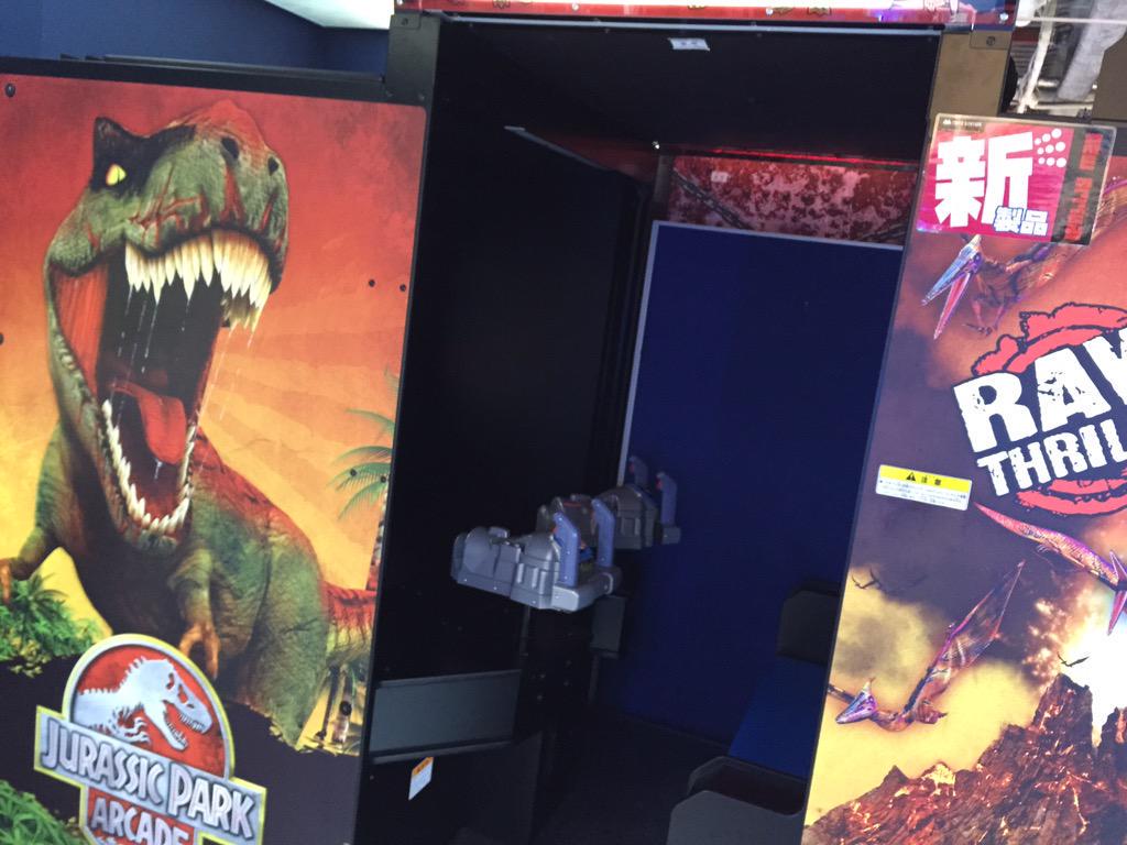 タイトーステーション 海老名ビナウォーク Na Twitteru ロケテ 本日最終日 ジュラシックパーク アーケード のロケテは 今日で最後 巨大な恐竜を 麻酔銃で助け出せ 爽快大型ガンゲームですよ バンナム ロケテ ジュラシックパーク ジュラシック
