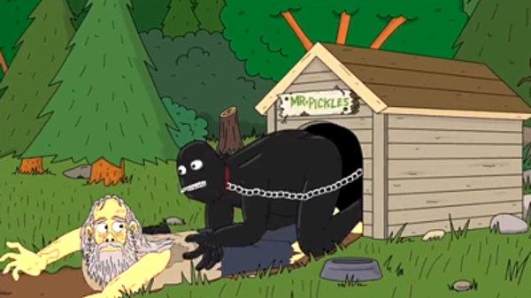 Desciclopédia - Vaza imagem do live action de Mr. Pickles, da