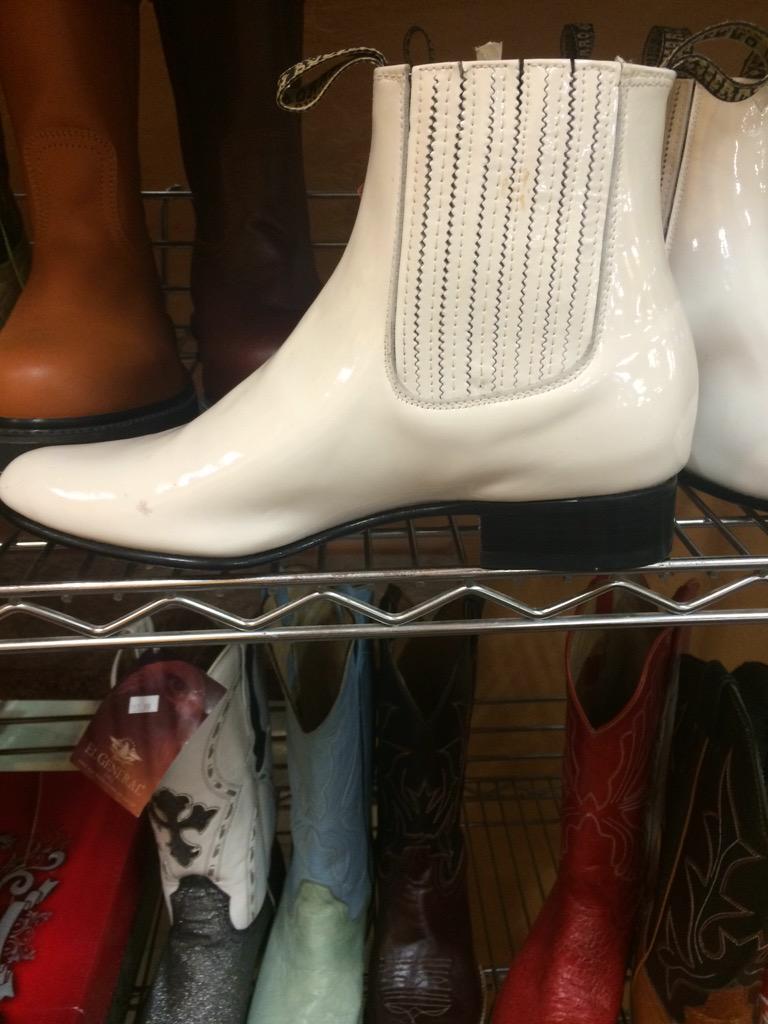Nacho libre boots white hot sale