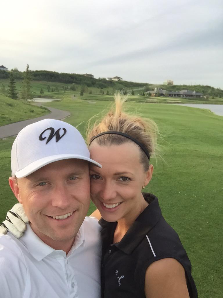 Beautiful night. <a href="/QuarryEdmonton/">The Quarry Golf Course</a> is in amazing shape. Gotta play it this summer!