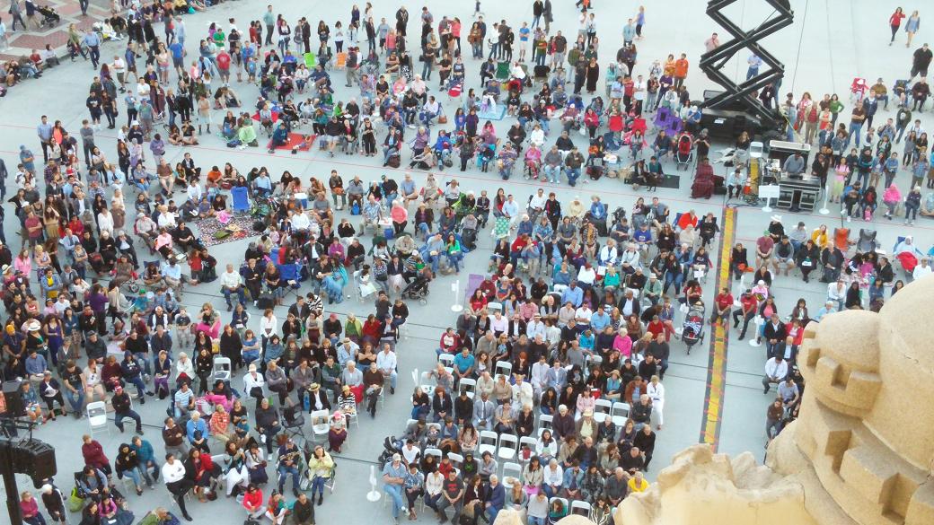 PasadenaGov's tweet image. One more look from above. #paspops #MMPasadena @passymphpops @MMPasadena