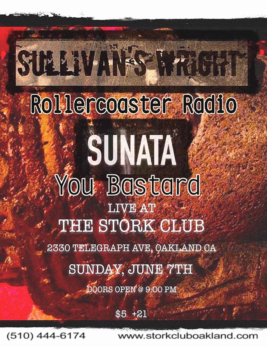 SunataBand's tweet photo. Tomorrow night, we're playing @ Oakland's Stork Club. Bring yourself &amp; your friends! https://t.co/466GJk7PBa http://t.co/K8maB9pvLL