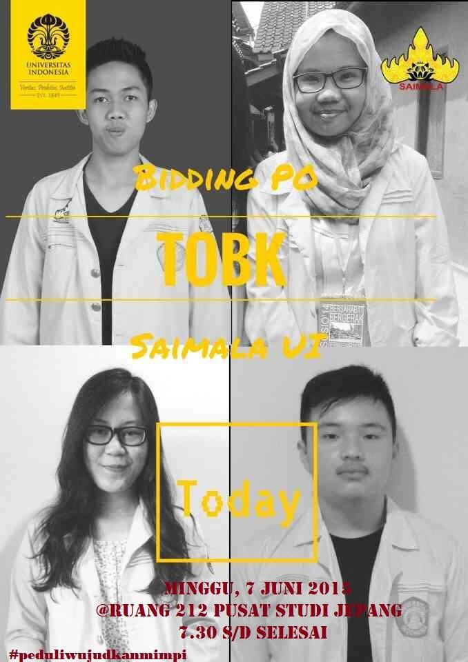 FYI nih, calon-calon Project Officer TOBK 👍🏻