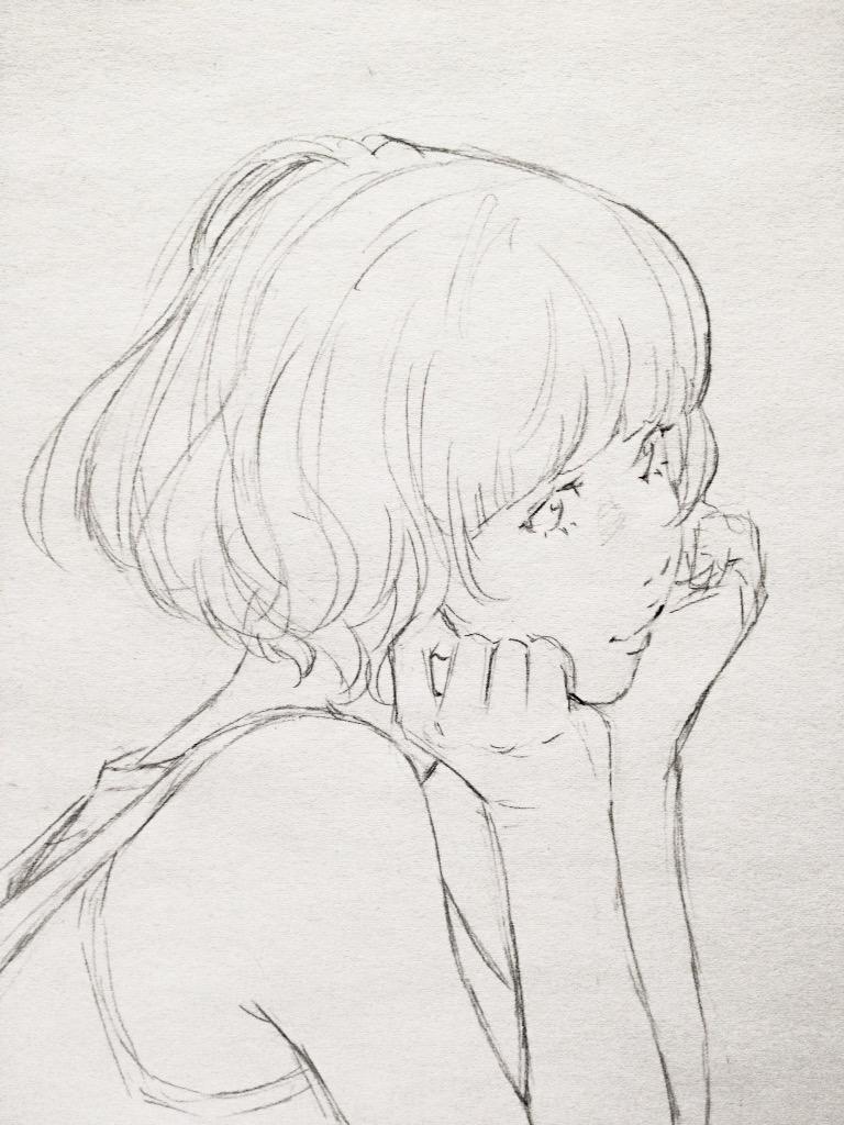 טוויטר 窪之内 Eisaku 英策 בטוויטר Goodbye Holiday 革命アカツキ のジャケットイラスト メイキング Http T Co Ij6gjxvvoe