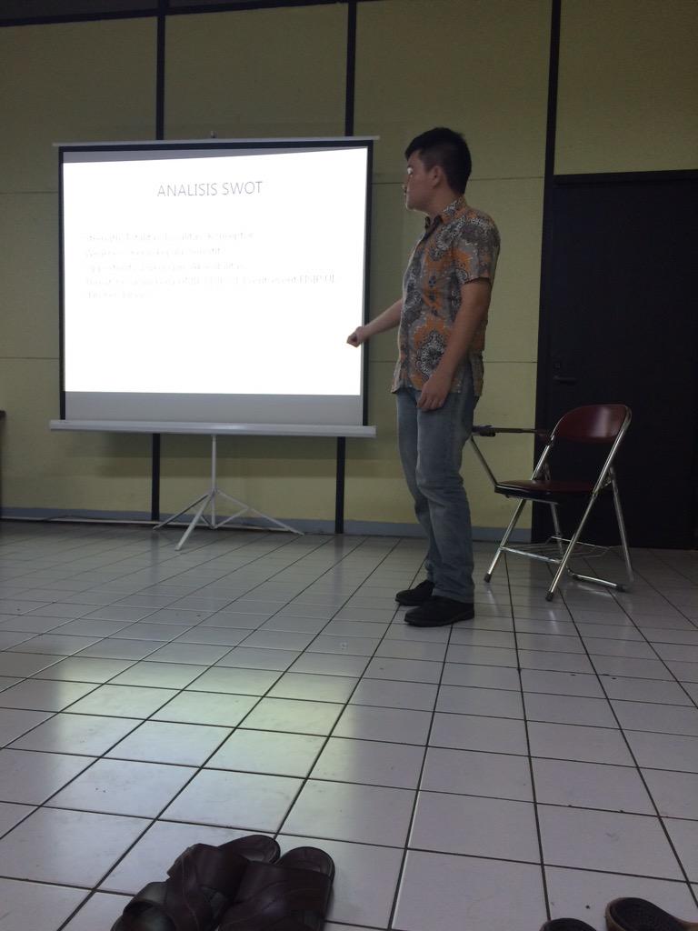 Calon PO nomor urut 4: Abel Dharma sudah mulai mempresentasikan grand design-nya👌🏻