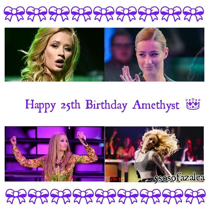 If you wish a happy birthday to Iggy Azalea    