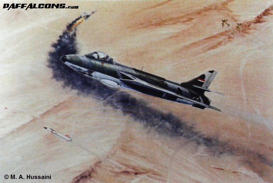 الطيار الباكستاني سيف الاعظم أول طيار يتمكن من إسقاط أربع طائرات إسرائيلية في 72 ساعة فقط CG4GYSXUkAAluWw