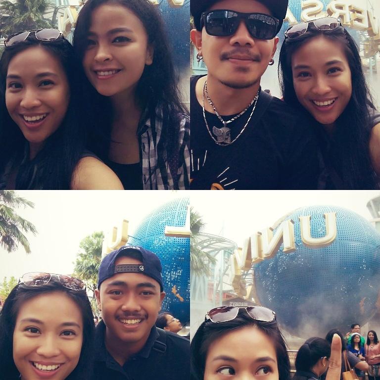 Masih muter2 di Universal Studios Singapore nih Sobat Gen bareng <a href="/kotakband_/">Official KOTAK</a> eh ada @RarisaSastro juga