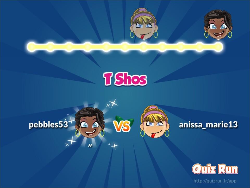 Michell09188338's tweet photo. I defeated anissa_marie13 in Quiz Run. My username is pebbles53, download the app! http://t.co/wP7me5KSi7 http://t.co/Ew2NudTcdY