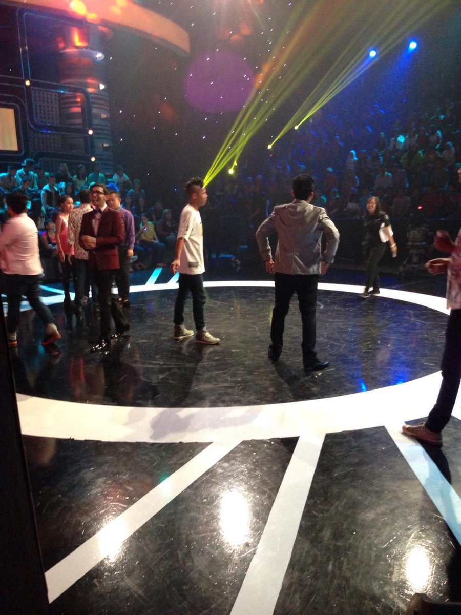 Sesi latihan dengan Om Deny Cagur \m/  #DuelMaut #TansTv