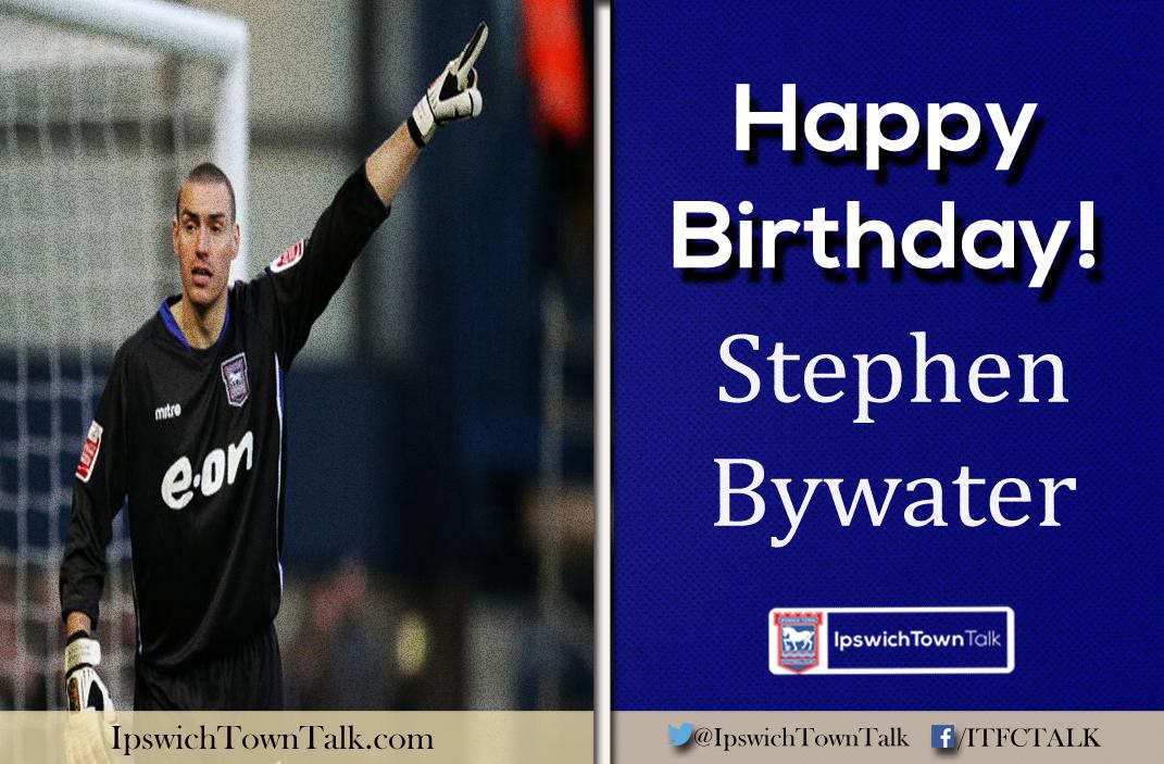 Former Town goalkeeper Stephen Bywater turns 34 today. Happy Birthday! 