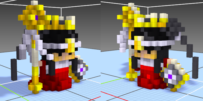 MSSMS_MSSMS's tweet image. @nullc15z 
なるほど。
大げさ、髪や布をたらす、武器巨大化。
つまりこういうことですね。

断然良くなった気がします。
アドバイスありがとうございます。