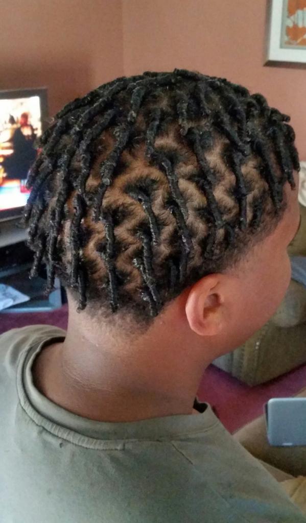 Dreads With Taper Hairstyle Men