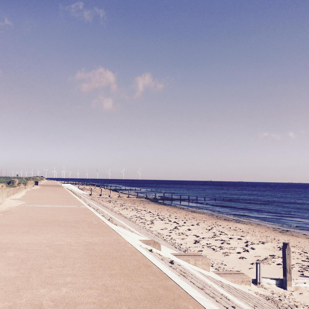 #gcc1015 #redcar just finished my run #redcarlookswonderfulthismorning