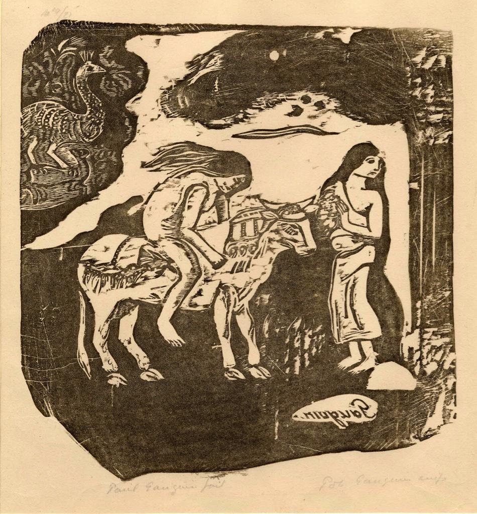 britishmuseum's tweet photo. Paul Gauguin was born #onthisday in 1848. Here’s a selection of his prints in the collection http://t.co/Ge2B0y3Ak8 http://t.co/9DylfoxZQ6