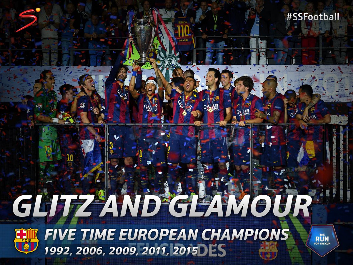 #UCLfinal - Barcelona became the first ever team to win the treble twice >> bit.ly/1F1I34K #SSFootball