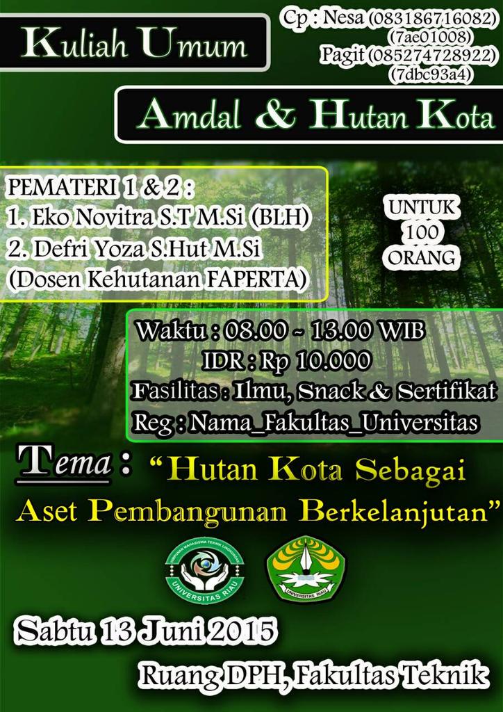 Teknik Lingkungan UR tweet media