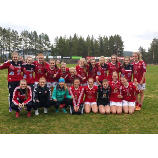 Fikk lyst til å slå Molde. Så da gjorde vi det!! 2-0 seier med mål av Oda og Janne⚽️ #tælitynset