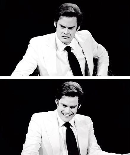Happy Birthday Bill Hader. Thank you for making me cry with laughter.   