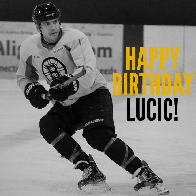 Happy birthday Milan Lucic!  