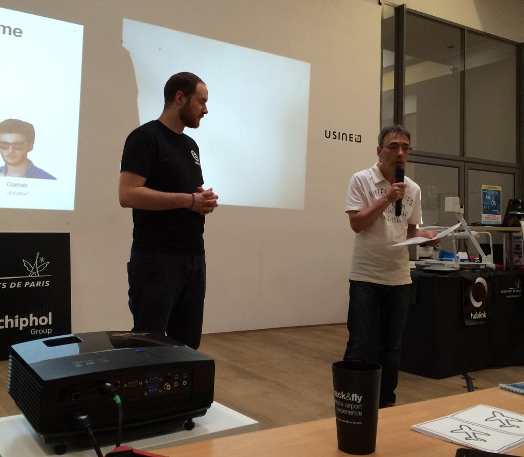 GroupeADP's tweet image. Move to play game: get fitted before your flight #hackandfly #Paris #health