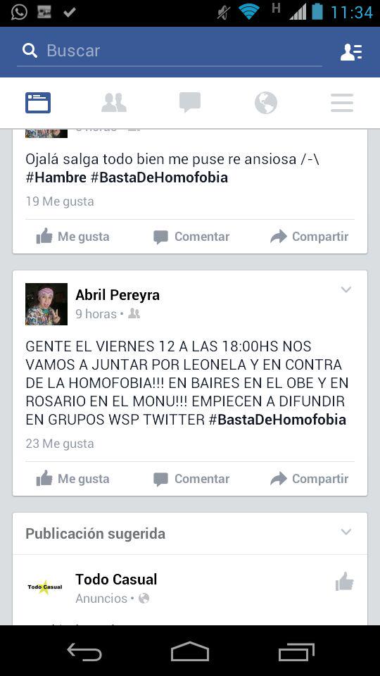 SolGodoy_Ok's tweet photo. #BastaDeHomofobia #LeoPresente
---
---
Enviado por WhatsApp http://t.co/YnbYQev6MI