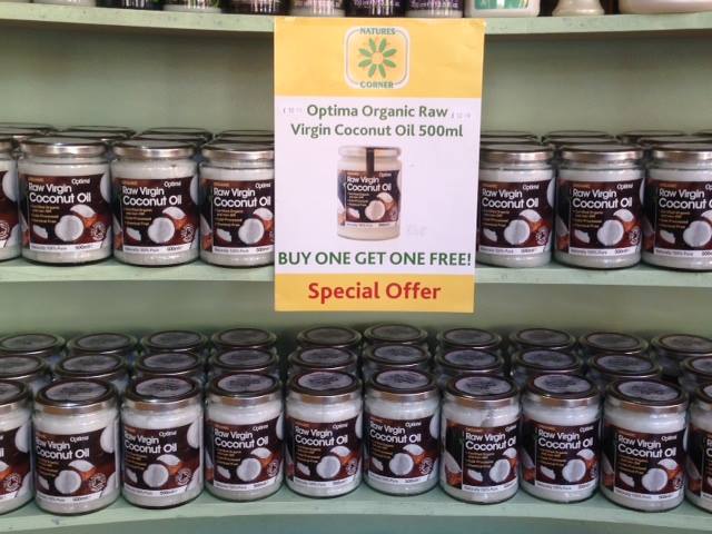VisitNewbury's tweet photo. Buy one get one free on #coconutoil at @natures_corner http://t.co/KIQnbPzwtE