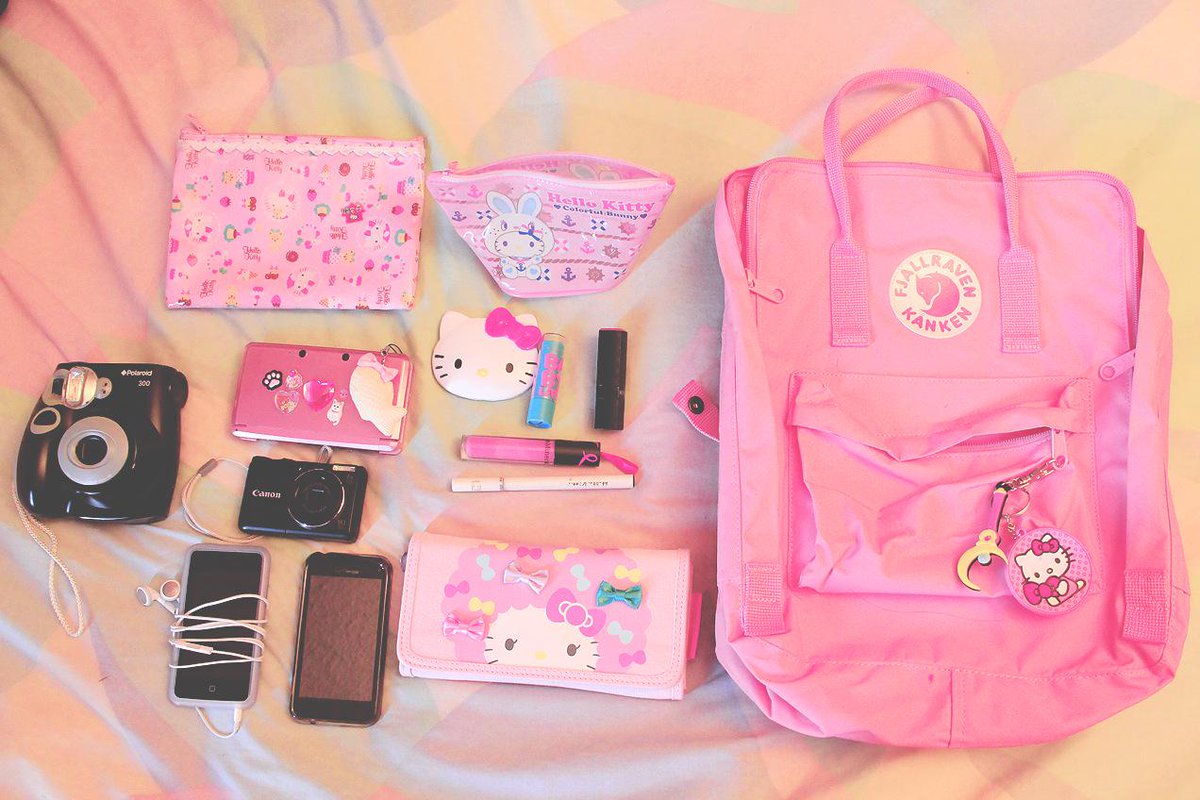 blush pink kanken