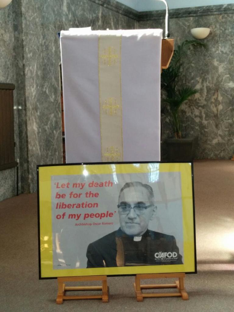 Remembering #OscarRomero today - fitting as we think about Passover <a href="/CAFOD/">CAFOD</a>.