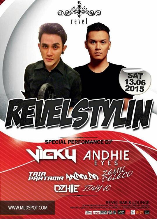 #NEXT June'13th <a href="/MLDSPOT/">MLDSPOT</a> #RevelStylin <a href="/Revel_Official/">Revel Bar & Lounge</a> w/ <a href="/vickykciv/">⚡</a> <a href="/BS_Warrior/">Warrior</a> <a href="/triaPRATAMA/">koboycengeng</a> <a href="/ZemiLDeLeCo/">IG: ZemiLDeLeCo</a> <a href="/cihuybibeh/">cihuy bibeh</a>