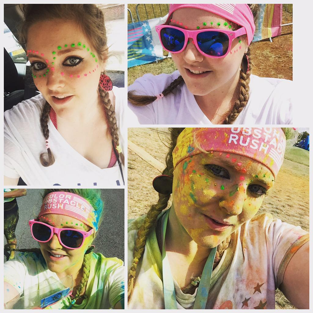 JuryMadeleine's tweet photo. #ColourObstacleRush http://t.co/8SHi0hgAQz
