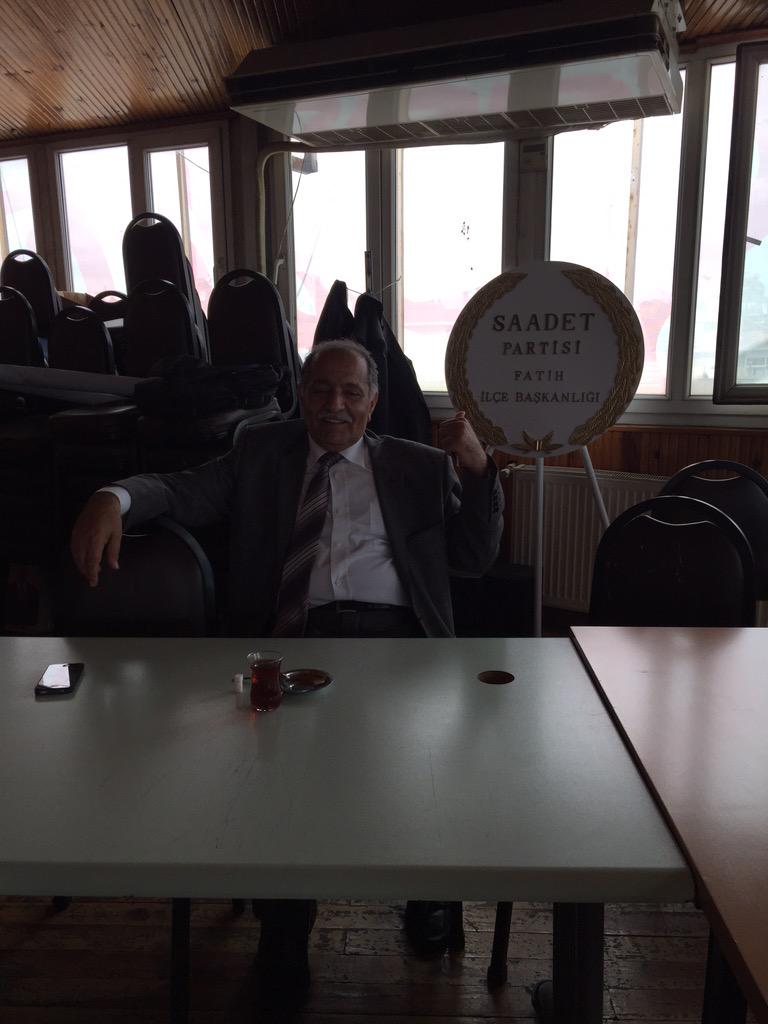 #OyumuSaadeteVerdim Bugün saat 17.00'den sonra bu çelengi meclise gönderiyoruz...